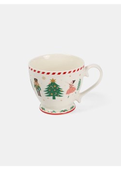 Sinsay - Ceramiczny kubek świąteczny z motywem choinki i postaciami - wielobarwny - id: 317GI-MLC - marki Sinsay - 186764529 Sinsay - Ceramiczny kubek świąteczny z motywem choinki i postaciami - wielobarwny ze sklepu Sinsay w kategorii Kubki - zdjęcie 186764529