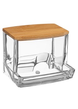 WellHome Pudełko w kolorze jasnobrązowym na patyczki kosmetyczne - 9,3 x 8 x 7,4 cm - id: 17722771 - marki Wellhome - 186765847 WellHome Pudełko w kolorze jasnobrązowym na patyczki kosmetyczne - 9,3 x 8 x 7,4 cm ze sklepu Limango Polska w kategorii Akcesoria i przechowywanie - zdjęcie 186765847