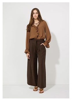 More &amp; More Spodnie w kolorze brązowym ze sklepu Limango Polska w kategorii Spodnie damskie - zdjęcie 186766385