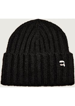 Karl Lagerfeld Czapka Ikon pin | z dodatkiem wełny ze sklepu Gomez Fashion Store w kategorii Czapki zimowe damskie - zdjęcie 186768999