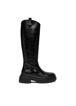 Aigner Kozaki 1252040 Czarny ze sklepu MODIVO w kategorii Kozaki damskie - zdjęcie 186769037