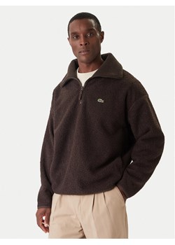 Lacoste Polar SH5500 Brązowy Relaxed Fit ze sklepu MODIVO w kategorii Bluzy męskie - zdjęcie 186769058