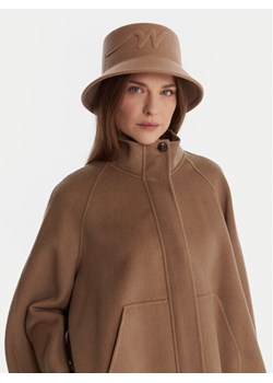 Weekend Max Mara Kapelusz Yaqui 2525576075 Brązowy ze sklepu MODIVO w kategorii Kapelusze damskie - zdjęcie 186769086