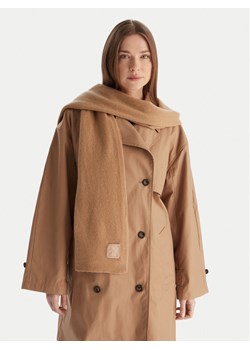 Calvin Klein Szalik Emblem LV04D8014G Beżowy ze sklepu MODIVO w kategorii Szaliki męskie - zdjęcie 186769089