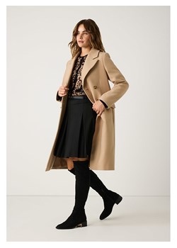 More &amp; More Płaszcz w kolorze beżowym ze sklepu Limango Polska w kategorii Płaszcze damskie - zdjęcie 186770027
