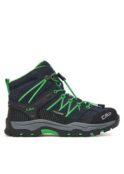 Trekkingi CMP Kids Rigel Mid Trekking Shoes Wp 3Q12944K Granatowy ze sklepu eobuwie.pl w kategorii Buty trekkingowe dziecięce - zdjęcie 186770565