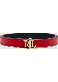 LAUREN RALPH LAUREN Skórzany dwustronny pasek LRL ze sklepu Gomez Fashion Store w kategorii Paski damskie - zdjęcie 186772326