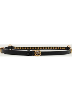 Pinko Skórzany pasek STUDS BELT H1,2 ze sklepu Gomez Fashion Store w kategorii Paski damskie - zdjęcie 186772345