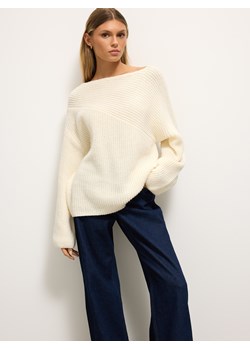 Mohito - Sweter oversize - kremowy ze sklepu Mohito w kategorii Swetry damskie - zdjęcie 186773935