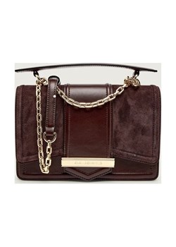 Karl Lagerfeld Skórzana torebka na ramię k/nova | zamsz ze sklepu Gomez Fashion Store w kategorii Listonoszki - zdjęcie 186774268