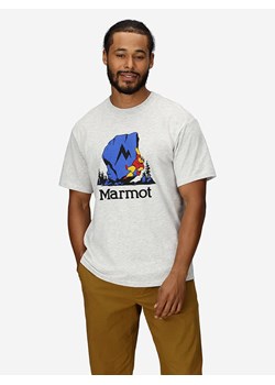 Marmot Koszulka &quot;Bouldering Marty&quot; w kolorze białym ze sklepu Limango Polska w kategorii T-shirty męskie - zdjęcie 186774845