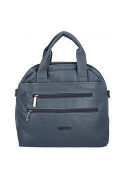 Uniwersalna Torebka Damska 2 Komory firmy Hernan 50908 Jasno Niebieska ze sklepu PaniTorbalska w kategorii Torby Shopper bag - zdjęcie 186778078