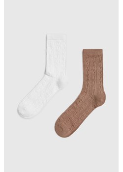Skarpety 2-pack ze sklepu Moodo.pl w kategorii Skarpetki damskie - zdjęcie 186779886
