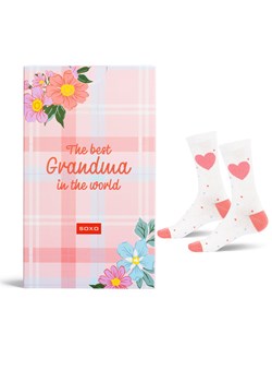 Skarpetki Laurka Najlepsza Babcia ze sklepu Sklep SOXO w kategorii Skarpetki damskie - zdjęcie 186781089