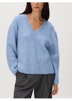 Reserved - Sweter oversize - niebieski ze sklepu Reserved w kategorii Swetry damskie - zdjęcie 186783106