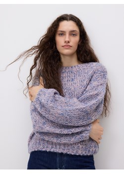 Reserved - Sweter z domieszką wełny - różowy ze sklepu Reserved w kategorii Swetry damskie - zdjęcie 186783216