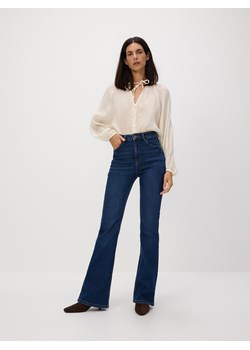 Reserved - Jeansy flare bootcut - granatowy ze sklepu Reserved w kategorii Jeansy damskie - zdjęcie 186783615