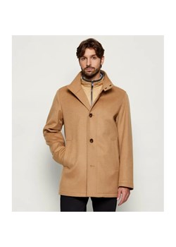 BOSS BLACK Wełniany płaszcz H-Coxtan-234 | z dodatkiem kaszmiru ze sklepu Gomez Fashion Store w kategorii Płaszcze męskie - zdjęcie 186784945