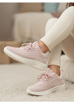 Sinsay - Sznurowane buty sportowe - różowy ze sklepu Sinsay w kategorii Buty sportowe damskie - zdjęcie 186787428