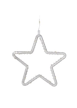 Hollybell Zasłona świetlna LED "Star" w kolorze ciepłej bieli - 65 x 100 cm - id: 17726159 - marki Hollybell - 186788747 Hollybell Zasłona świetlna LED "Star" w kolorze ciepłej bieli - 65 x 100 cm ze sklepu Limango Polska w kategorii Oświetlenie - zdjęcie 186788747