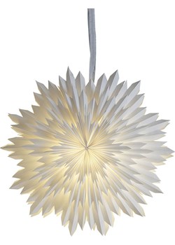 STAR Trading Gwiazda papierowa "Ice" w kolorze białym - Ø 50 cm - id: 17867046 - marki Star Trading - 186789579 STAR Trading Gwiazda papierowa "Ice" w kolorze białym - Ø 50 cm ze sklepu Limango Polska w kategorii Oświetlenie - zdjęcie 186789579