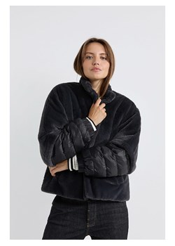 Josephine &amp; Co Kurtka przejściowa "Adriana" w kolorze antracytowym ze sklepu Limango Polska w kategorii Kurtki damskie - zdjęcie 186791077