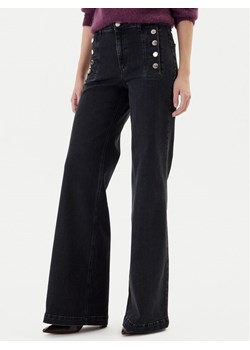 ViCOLO Jeansy DF5078 Czarny Wide Leg ze sklepu MODIVO w kategorii Jeansy damskie - zdjęcie 186791676