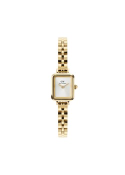 Daniel Wellington Zegarek Quadro Mini DW00100850 Złoty ze sklepu MODIVO w kategorii Zegarki - zdjęcie 186791677