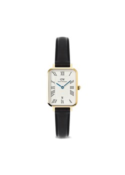 Daniel Wellington Zegarek Quadro Roman Numerals Date DW00100865 Czarny ze sklepu MODIVO w kategorii Zegarki - zdjęcie 186791685