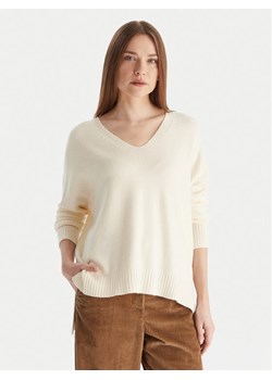 Kontatto Sweter 3M0842C Écru Relaxed Fit ze sklepu MODIVO w kategorii Swetry damskie - zdjęcie 186791687