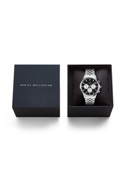 Daniel Wellington Zegarek Iconic Chronograph DW00100873 Srebrny ze sklepu MODIVO w kategorii Zegarki - zdjęcie 186791698