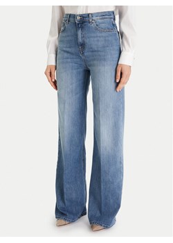 ViCOLO Jeansy DF5065 Niebieski Wide Leg ze sklepu MODIVO w kategorii Jeansy damskie - zdjęcie 186791738