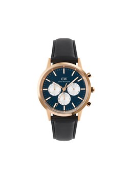 Daniel Wellington Zegarek Iconic Chronograph St Mawes Arctic Panda DW00100877 Czarny ze sklepu MODIVO w kategorii Zegarki - zdjęcie 186791747