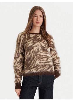 ViCOLO Sweter 55044F Brązowy Regular Fit ze sklepu MODIVO w kategorii Swetry damskie - zdjęcie 186791748