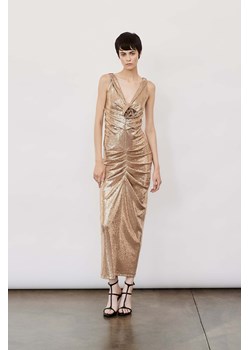 SUKIENKA VERONICA CHAMPAGNE GOLD ze sklepu Jemiol w kategorii Sukienki - zdjęcie 186792875