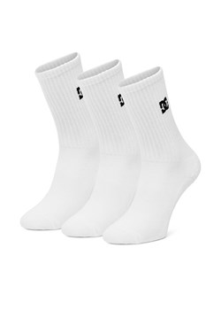 Skarpety długie DC Shoes AS_DC_01W_SS25 (3-PACK) Biały ze sklepu eobuwie.pl w kategorii Skarpetki męskie - zdjęcie 186793288