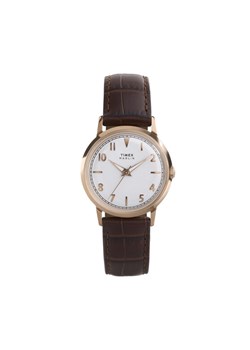 Zegarek Timex Marlin TW2Y37700 Brązowy ze sklepu eobuwie.pl w kategorii Zegarki - zdjęcie 186793289
