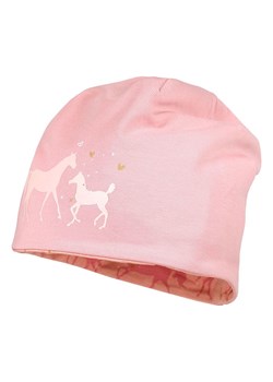 MaxiMo Dwustronna czapka beanie w kolorze jasnoróżowym ze sklepu Limango Polska w kategorii Czapki dziecięce - zdjęcie 186795255