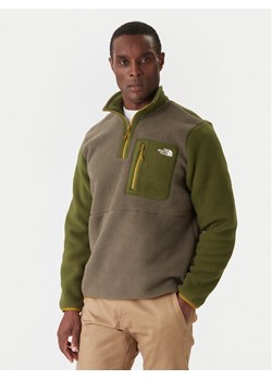 The North Face Polar Yumiori NF0A883S Khaki Regular Fit ze sklepu MODIVO w kategorii Bluzy męskie - zdjęcie 186795377