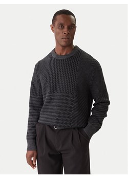 Calvin Klein Sweter LV04LD306G Szary Regular Fit ze sklepu MODIVO w kategorii Swetry męskie - zdjęcie 186795396