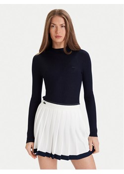Lacoste Sweter AF4189 Granatowy Slim Fit ze sklepu MODIVO w kategorii Swetry damskie - zdjęcie 186795408