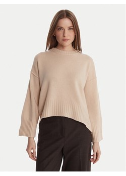Marella Sweter Amelia 2523366305 Écru Loose Fit ze sklepu MODIVO w kategorii Swetry damskie - zdjęcie 186795417
