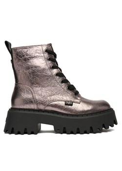 Buffalo Trzewiki Aspen Lace Up Mid 1622596 Srebrny - id: 0000305606143 - marki Buffalo - 186795528 Buffalo Trzewiki Aspen Lace Up Mid 1622596 Srebrny ze sklepu MODIVO w kategorii Botki - zdjęcie 186795528