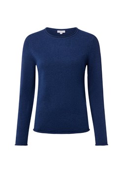 brookshire Wełniany sweter damski Kobiety Wełna niebieski jednolity ze sklepu vangraaf w kategorii Swetry damskie - zdjęcie 186796828