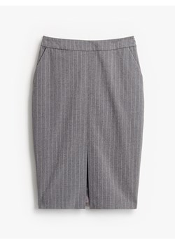 Mohito - Spódnica mini w paski - szary - id: 617IL-90P - marki Mohito - 186797109 Mohito - Spódnica mini w paski - szary ze sklepu Mohito w kategorii Spódnice - zdjęcie 186797109