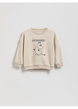 Reserved - Bluza Muminki - beżowy - id: 028FK-08X - marki Reserved - 186797335 Reserved - Bluza Muminki - beżowy ze sklepu Reserved w kategorii Bluzy chłopięce - zdjęcie 186797335