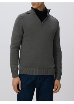 Reserved - Sweter z rozpinanym golfem - zielony ze sklepu Reserved w kategorii Swetry męskie - zdjęcie 186797369
