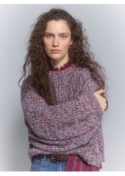 Reserved - Sweter z domieszką wełny - bordowy - id: 463GP-83M - marki Reserved - 186797657 Reserved - Sweter z domieszką wełny - bordowy ze sklepu Reserved w kategorii Swetry damskie - zdjęcie 186797657