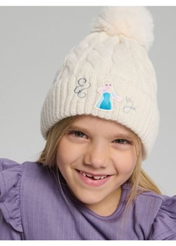 Sinsay - Czapka z pomponem Frozen - kremowy ze sklepu Sinsay w kategorii Czapki dziecięce - zdjęcie 186799137