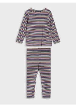 Sinsay - Komplet z grubszej dzianiny: koszulka i spodnie - wielobarwny - id: 073FT-MLC - marki Sinsay - 186799146 Sinsay - Komplet z grubszej dzianiny: koszulka i spodnie - wielobarwny ze sklepu Sinsay w kategorii Komplety niemowlęce - zdjęcie 186799146